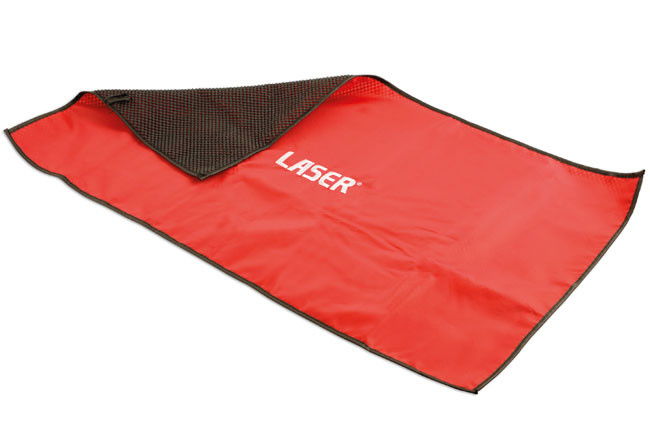 Laser Tools LAS-5099 csúszásmentes sárvédő takaró, piros, 790 x 450 mm termék fő termékképe