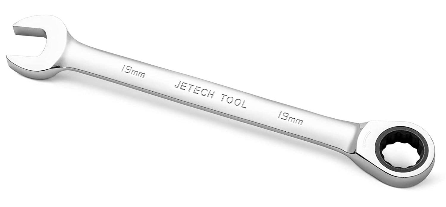 JeTech GR-19 racsnis csillag-villáskulcs, 19 mm termék fő termékképe