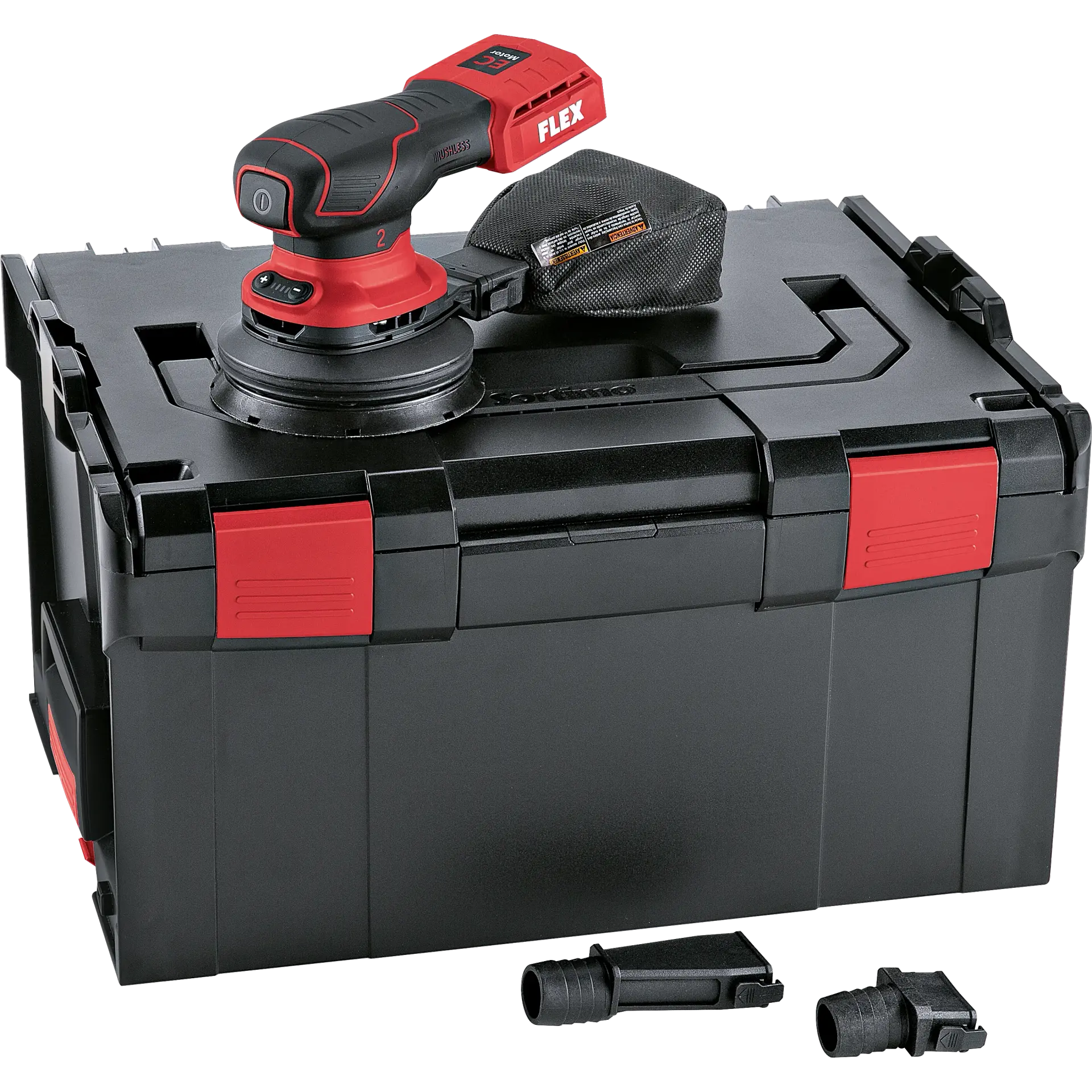 Flex ORE 2-125 18-EC akkus excentercsiszoló (akku és töltő nélkül, L-BOXX-ban) termék fő termékképe